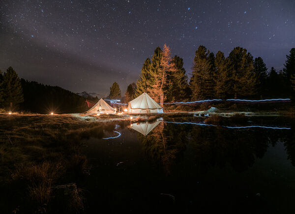 Mountainglamp in Valle Aurina: relax in tenda e comfort di lusso a 2000 mt di altitudine tra le vette altoatesine.
