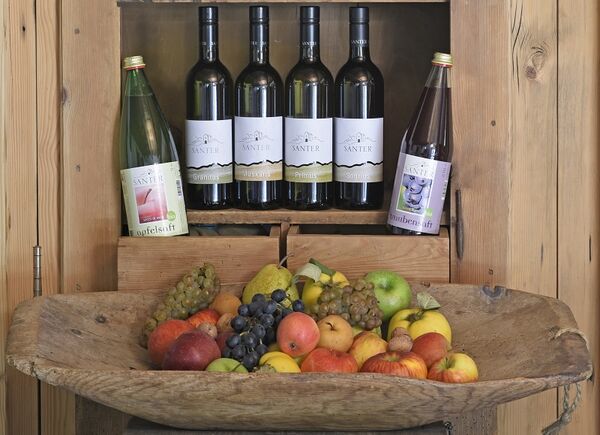 La cantina Santerhof, la più a nord d’Italia situata nell’area vacanze sci & malghe Rio Pusteria.