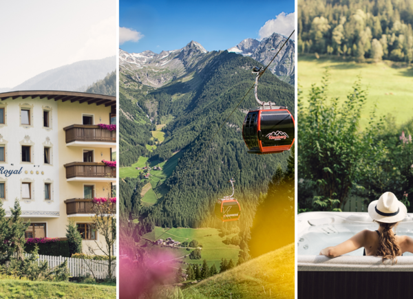 Vacanze attive a 3.000 metri di altitudine con funivie free e tanto relax al 4 stelle Superior Alpin Royal