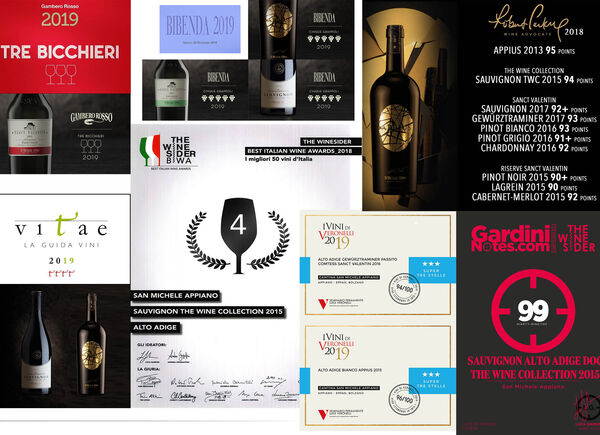 Boom di premi in Cantina San Michele-Appiano e Masterclass al Merano WineFestival.