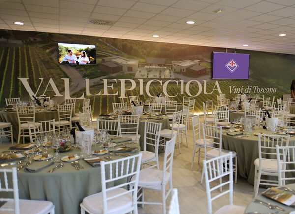 Inaugurato il Vallepicciola Wine Club allo stadio Artemio Franchi di Firenze, in partnership con ACF Fiorentina.