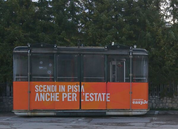 In vendita la cabina della funivia Tofana - Freccia nel Cielo.