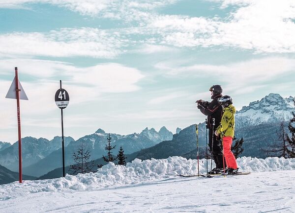 Le piste di Tofana-Freccia nel Cielo: pendenze da vertigine e panorama sulle Dolomiti