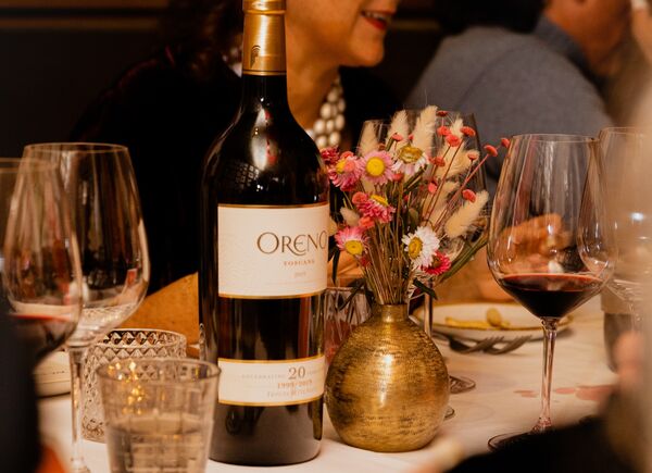 Oreno di Tenuta Sette Ponti a St. Moritz: special dinner in collaborazione NOMAD per celebrare le 20 annate