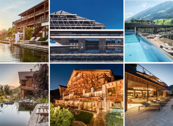 Design e sostenibilità nei Belvita Leading Wellnesshotels Südtirol.