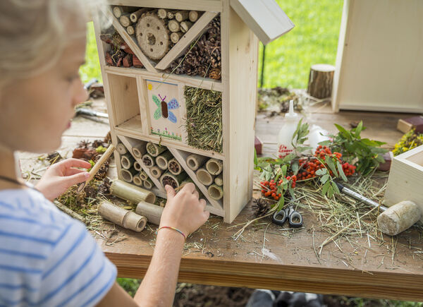 All'hotel Bad Ratzes al centro della vacanza i bambini che vivono esperienze alla scoperta della natura