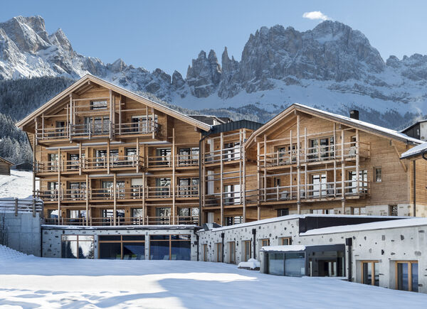 Accoglienza ecogreen al Cyprianerhof Dolomit Resort, il cinque stelle del Gruppo Belvita Leading Wellnesshotels Südtirol, dove ogni iniziativa è integrata con il territorio dolomitico.