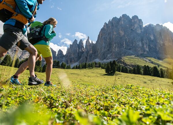 Bagno nel bosco, correggere la respirazione e Speed hiking nell'estate del Tratterhof