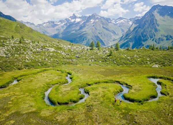 Wieser Werfer, il biotopo più suggestivo dell’area vacanze Valle Aurina, un vero e proprio paradiso da percorrere a piedi nudi. 