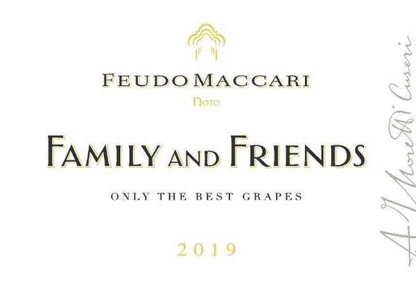 Family & Friends, Feudo Maccari firma l’etichetta come una dedica agli affetti e all’amicizia