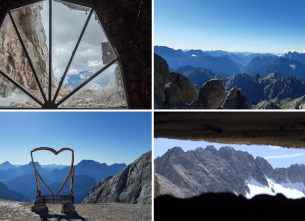 Quattro punti panoramici nel cuore delle Dolomiti da scoprire con Marmolada-Move To The Top