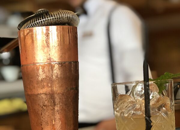 Il Cocktail dell'estate è il "Suoth Side Alpino" all'Hotel Tratterhof
